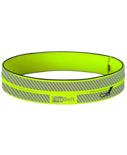 FlipBelt - Runners - Running belt - Hardlopen - Reflecterend - Neon Geel - Unisex - S