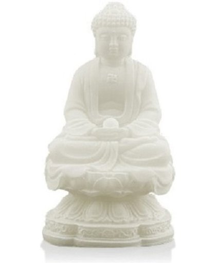 Sneeuwkwarts Beeldje Rulai Boeddha Zittend (11 cm)