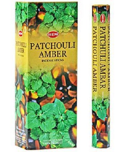 HEM Wierook Patchouli Amber (6 pakjes)