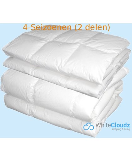White-Cloudz Dekbed GRAZ 90% dons 140x220 cm 4-Seizoenen