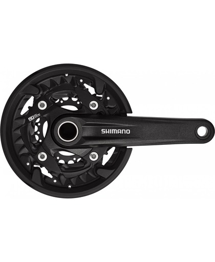 Shimano MTB FC-MT500 Zwengel 3 x 10-speed 40-30-22 tanden zwart Pedaalarmlengte 175 mm