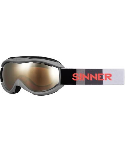 Sinner Toxic - Skibril - Volwassenen - Donkergrijs