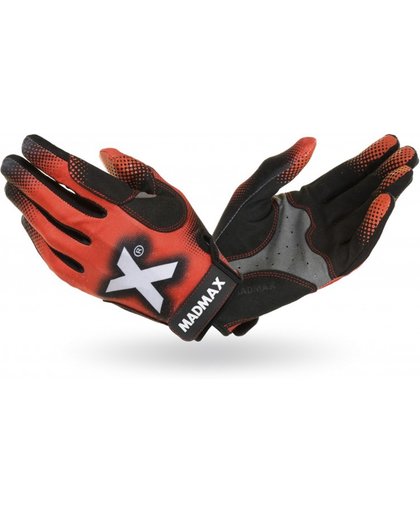 MadMax Crossfit - Fitness handschoenen X-Gloves Rood Maat L
