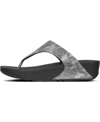 Lulu™ Toe Thong Sandals Shimmer Print - Black Shimmer-Print - 36