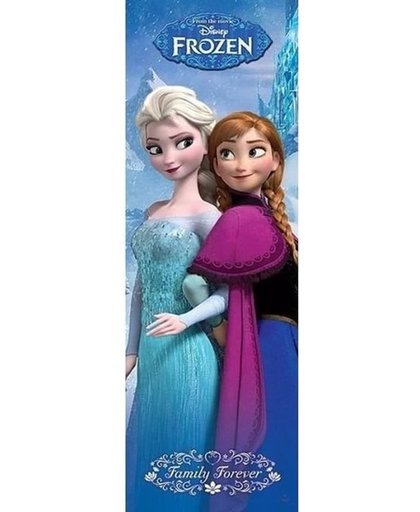 Poster Frozen Elsa en Anna 30 x 91 cm