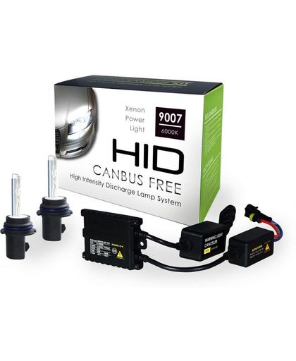 AutoStyle Canbus HID-Xenon set HB5 (9007) 6000K AC Slim-Ballast