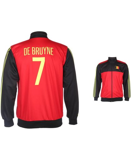België Trainingsjack De Bruyne Thuis 2016-2018-128