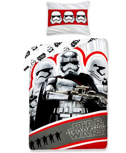 Star Wars VII Kapitein Phasma Stromtroopers dekbedovertrek - eenpersoons - 140 x 200