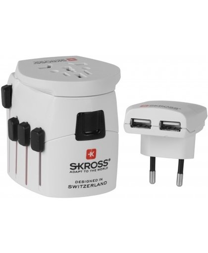 Skross World Travel Adapter Pro  USB