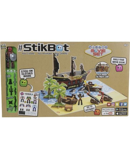 Stikbot Movie Set Pirates
