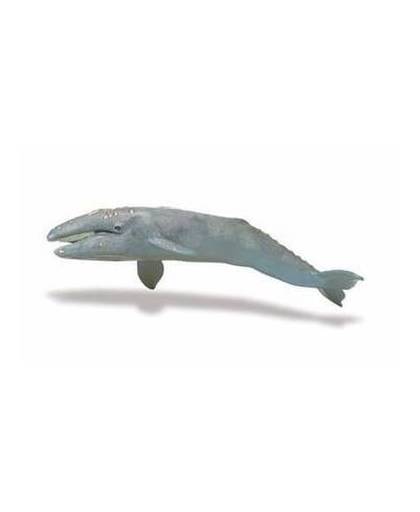 Plastic grijze walvis 34 cm