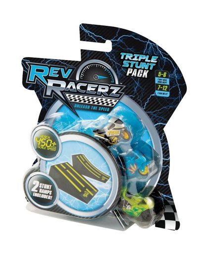 Rev Racers triple stunt pack
