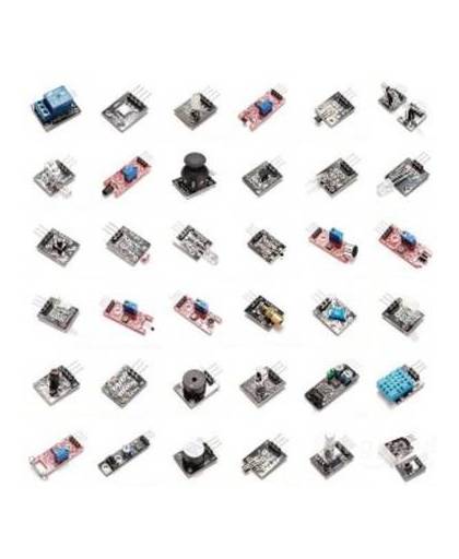 Arduino compatible 37 in 1 sensor set kit - sensorkit geschikt voor