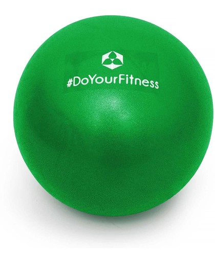 #DoYourFitness - Mini Pilates Bal - »Balle« - Gymnastiekbal: Effectieve training voor spierspijn - 18cm - groen