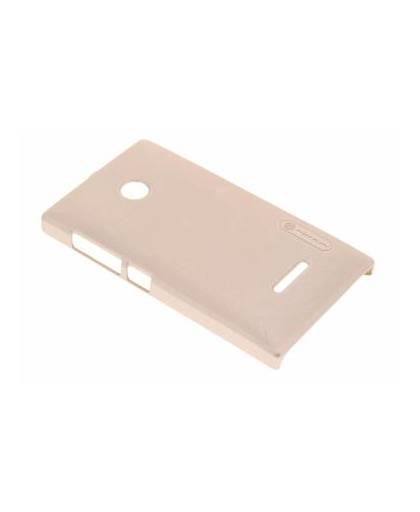 Frosted shield hardcase voor de microsoft lumia 435 - goud