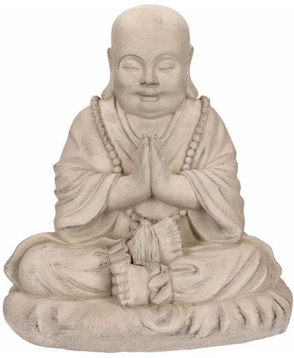 Boeddha beeldje mediterend 35 cm