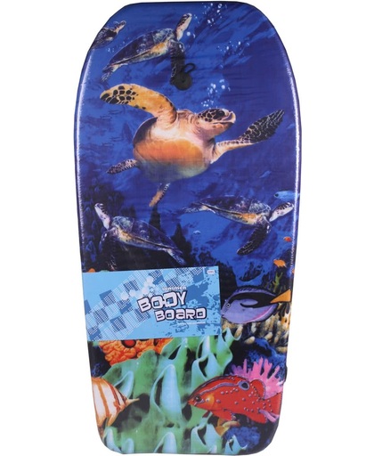 Bodyboard Surfboard - Print - Onderwaterwereld - 93 x 45 cm