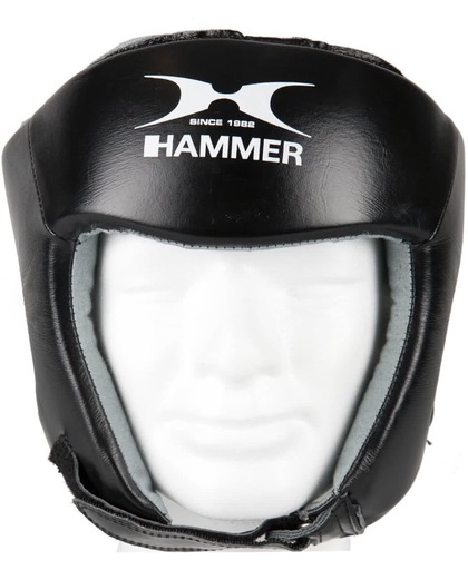 Hammer Boxing HOOFDBESCHERMER FIGHT, Maat M, Zwart