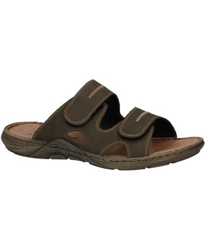 Rieker - 22082 - Comfort slippers - Heren - Maat 43 - Bruin - 25 -Tabak