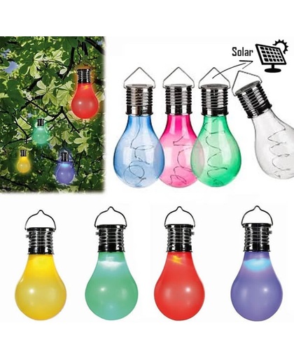 LED gloeilamp met solar – tuinverlichting – 12 stuks | Pride Kings®