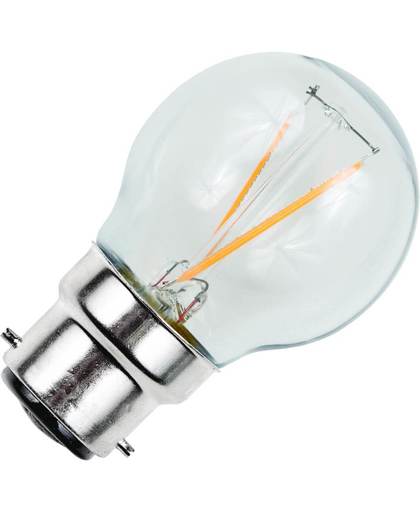 SPL kogellamp LED filament 2W (vervangt 20W) bajonetfitting Ba22d