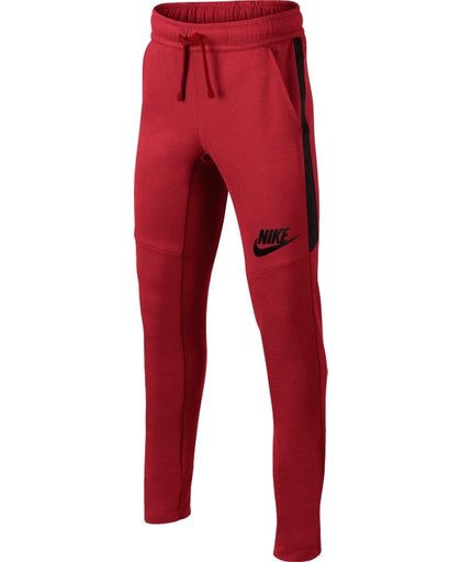 Nike Sportswear Pant Tribute Joggingbroek Kinderen - University Red/Black
