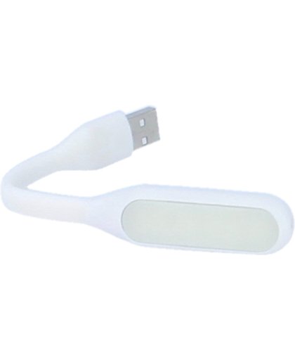 USB LED Lamp Flexibel Wit White