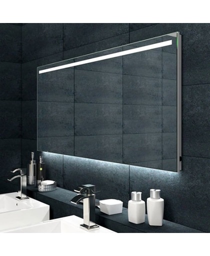 Badkamerspiegel Ambi 100x60cm Geintegreerde LED Verlichting Verwarming Anti Condens met Lichtschakelaar