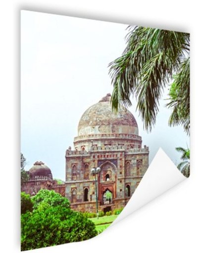 Lodhi tuin Delhi Poster 60x90 cm - Foto print op Poster (wanddecoratie)