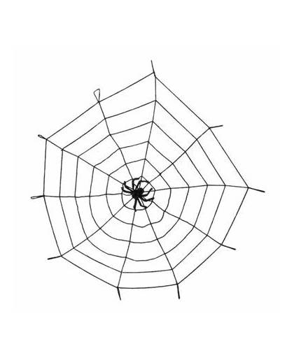 Decoratie spinnenweb 150 cm