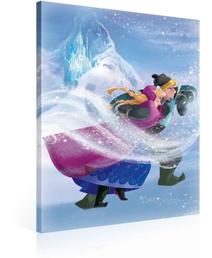 Disney Frozen Elsa Kristoff Canvas Print 60cm x 40cm