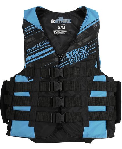 JETPILOT Strike 50N Nylon Vest, JA5201, Maat XS, Blue, Aanbieding!!!