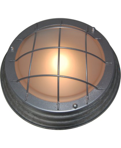 Basiclamp plafonnière Industrie - zink - korf - 30 cm.