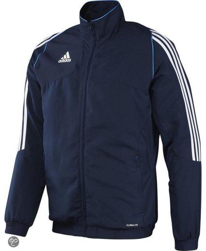 adidas T12 Jacket Men blauw - Sportjas - Blauw - Maat S