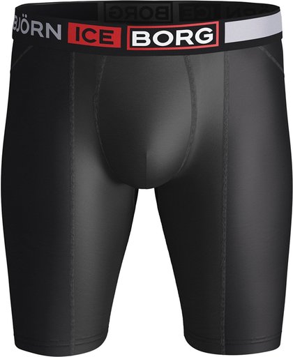 Bjorn Borg - Ice Borg Extra Lang Boxershort Zwart - XL