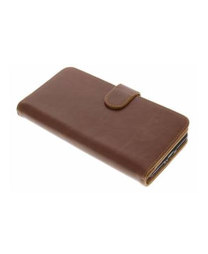 Lichtbruine 19-vaks wallet case voor de iphone 8 plus / 7 plus