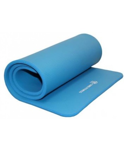 Fitness Mad - Core Fitness Plus Mat - 15 mm - Blauw