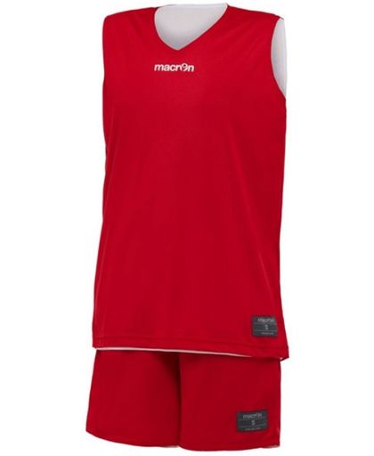 Macron F300 Dames Basketbal Tenue - maat M - rood/wit