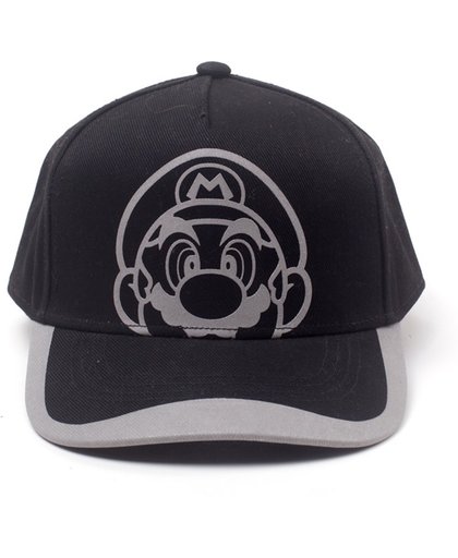 Nintendo - Super Mario Reflective Print Curved Bill Cap