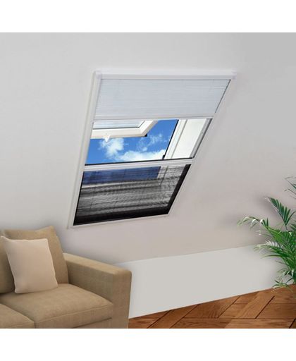 Raamhor voor dakramen met zonnescherm plissé 160x80 cm