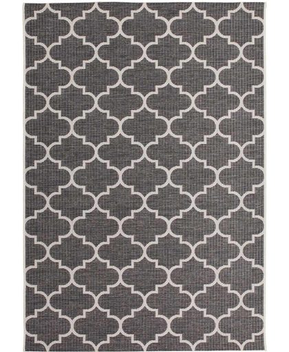 CleanWalk binnen/buiten karpet Tiles grijs 120 x 170 cm