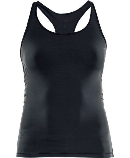 CRAFT Sportshirt Essential Racerback Singlet - Sportshirt - Dames - Black