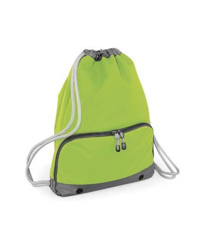 Bagbase luxe gymtas lime green 18 liter