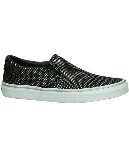 Vans - Classic Slip-On - Slip-on sneakers - Dames - Maat 41 - Zwart;Zwarte - MU6 -Silver/Black Metallic Dots