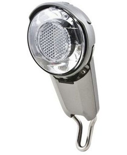 Spanninga Corona XDAS - Fietslamp - (Naaf)Dynamo - LED - Grijs