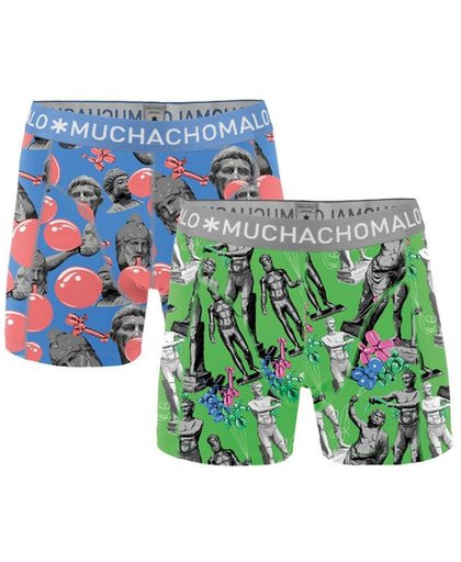 MuchachoMalo - Jongens 2-pack Gum Boxershorts - 158