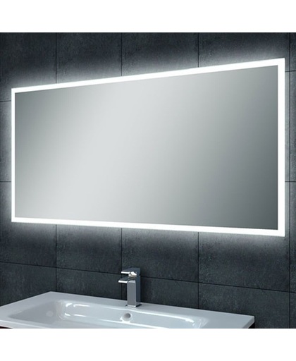 Badkamerspiegel Quatro 80x60cm Geintegreerde LED Verlichting Verwarming Anti Condens met Lichtschakelaar