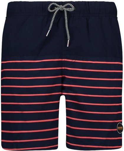 Shiwi Swim shorts placed stripe - fluo red - S