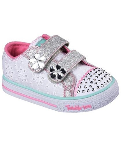 Skechers Sneakers Kinderen SHUFFLES- FRILLSEEKER - 10724N WPMT White/Pink/Mint