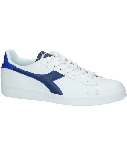 Diadora - Game P - Sneaker laag sportief - Heren - Maat 44,5 - Wit - C7353 -White/Estate Blue/Dazzling Blue